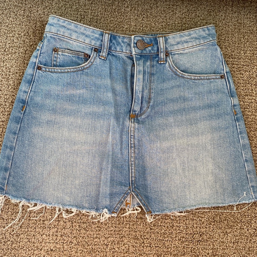 Denim skirt
